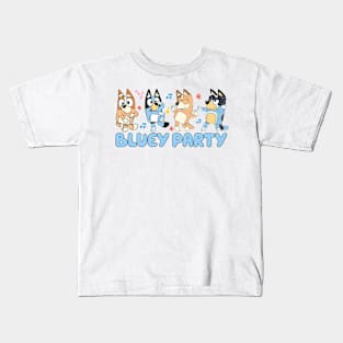 Bluey Party Kids T-Shirt